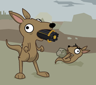 artist:pop_tab game:ultimate_epic_battle_simulator kangaroo streamer:vinny // 867x774 // 33.5KB