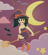 Halloween artist:lilybelle game:tomodachi_life streamer:vinny two_faced // 695x787 // 265.7KB