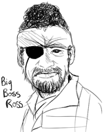 artist:battybeck big_boss bob_ross game:hard_time streamer:joel // 395x500 // 102.5KB