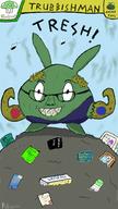 artist:Pollyglodd danny_devito game:pokemon_moon streamer:vinny thrubbish // 720x1280 // 445.7KB