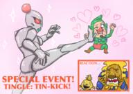 artist:MsFlowerThief98 buriki game:ripened_tingle's_balloon_trip_of_love kakashi lion streamer:vinny tingle // 700x500 // 314.2KB