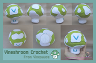 artist:computerstickman crochet streamer:vinny vineshroom // 1600x1050 // 1.8MB
