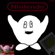 artist:hachibitto97 game:Classic_Game_Commercials game_boy kirby nintendo streamer:vinny // 500x500 // 105.2KB