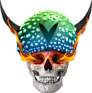 blue fire green mushroom skull streamer:joel vinesauce // 994x1006 // 933.9KB