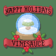 animated artist:zoshi christmas mushroom pixel_art snow snow_globe vinesauce vineshroom // 448x448 // 29.7KB