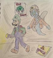 artist:skipjack game:Luigi's_Mansion streamer:vinny // 589x640 // 58.6KB