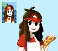 artist:splatfunk ella fluttergirly game:pizza_time_explosion mozzarella pizza streamer:vinny // 1280x1119 // 477.5KB