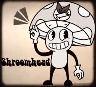 1920's artist:sheeplessdreamr cartoon cuphead shroomhead streamer:vinny vineshroom // 1336x1202 // 1.4MB