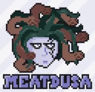 Medusa artist:melrakk game:Kid_Icarus_Uprising meat streamer:vinny // 384x372 // 4.5KB