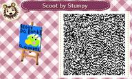 artist:Stumpy214 game:animal_crossing_new_leaf qr_code scoot streamer:vinny // 400x240 // 256.7KB