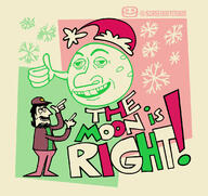 artist:SCREENONYMOUS cartoon christmas moon streamer:vinny the_beatles // 1143x1080 // 701.8KB