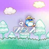 Bumpty artist:Not_Nameless game:Super_Mario_Advance_4 penguin streamer:vinny // 800x800 // 1.1MB