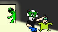 alien animated artist:DatAnonymousBlock fren streamer:joel // 1280x720 // 954.1KB