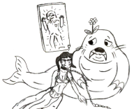 artist:profoatmeal game:star_wars game:tomodachi_life jabba streamer:vinny two_faced vinesauce walrus // 1000x814 // 296.0KB