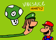 animation game:logan_kart_8 luigi mario vinesauce vinesauce_animated // 2100x1500 // 83.0KB