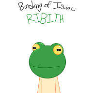 artist:notebook frog rebirth streamer:vinny the_binding_of_isaac // 700x700 // 10.1KB