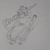 artist:GhostyGoo13 game:Garfield_Kart streamer:joel // 1161x1161 // 1.5MB