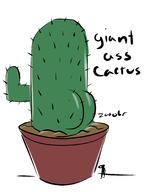 artist:zooobr cactus game:tumbleseed streamer:ky // 1534x2048 // 258.1KB