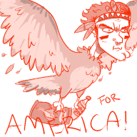 america artist:chimeracorp assassin's_creed eagle streamer:fred // 500x500 // 26.5KB