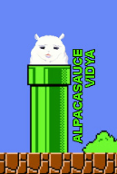 alpaca game:paca_plus game:super_mario_bros photoshop vinesauce // 171x253 // 37.8KB