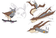 artist:ToriChibi game:skateBIRD streamer:joel // 1920x1300 // 410.4KB