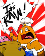 artist:heavenly96 chef_kawasaki chef_ramsay game:kirby_star_allies kirby streamer:vinny // 1000x1250 // 690.9KB