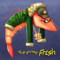 artist:Gameghoul game:cyberpunk_2077 shrimp shrimp_vendor streamer:vinny // 2160x2160 // 2.5MB