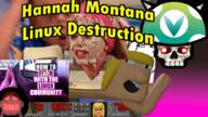 artist:Smoah destruction hannah_montana highlights horror linux streamer:joel video windows_destruction // 1080x608 // 952.5KB