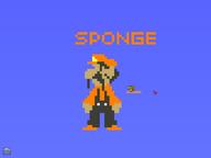artist:glowinthedarkinc game:super_sponge_bros game:terraria pixel_art sponge streamer:vinny // 800x600 // 26.5KB