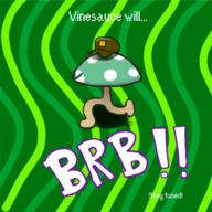 artist:nanopsychic brb game:mother_3 ramblin_mushroom streamer:vinny vineshroom // 720x720 // 252.4KB