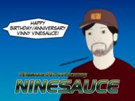9th_anniversary Happy_Birthday_Vinny anniversary artist:MarsyM00n birthday streamer:vinny vinesauce // 1600x1200 // 498.8KB