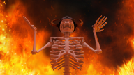 3d artist:sdraw fire skeleton streamer:joel // 960x540 // 699.1KB