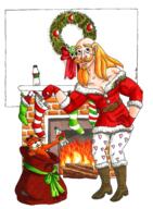 artist:albinobat bulk_bogan christmas game:sims_4 garfield streamer:joel // 1618x2208 // 4.1MB