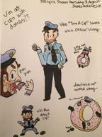 Characters:officer_vinny Game:miitopia_when_vinny_talks_about_donuts artist:leesie streamer:vinny // 1830x2448 // 678.7KB