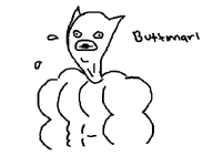 artist:tixerp batman buttmarl miiverse streamer:vinny // 862x637 // 17.5KB