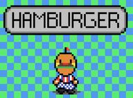 animated artist:glowinthedarkinc game:earthbound game:tomodachi_life hamburger pixel_art streamer:vinny // 684x504 // 31.0KB