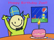 artist:ThatMattGuy birthday streamer:joel // 828x607 // 667.9KB