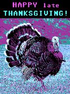 CGA artist:SeeGeeAyy streamer:joel streamer:vinny thanksgiving turkey // 483x647 // 30.8KB