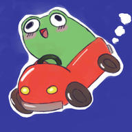 Frog_Car artist:Bunqueen game:mother_3 save_frog streamer:vinny // 1080x1080 // 89.7KB
