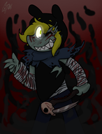 artist:daxerdoodle game:dead_by_daylight streamer:imakuni wraith // 1676x2200 // 1.1MB