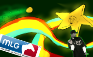artist:sukotto game:sanicball rainbow_road sonic streamer:vinny // 879x548 // 343.4KB