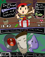 artist:bitgreen coffee game:earthbound ness red_vox scalding_cup_of_coffee streamer:vinny // 960x1200 // 672.3KB