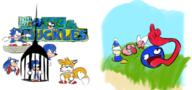 Game:Sonic_3_and_Knuckles artist:Chrismario104 corruptions game:kirby's_dream_land_3 gooey kirby sonic streamer:vinny tails // 841x393 // 308.9KB