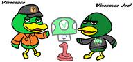 artist:crazymariofan123 duck game:animal_crossing streamer:joel streamer:vinny // 1350x629 // 76.6KB