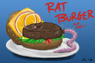 Ratburger artist:BrianCAllen burger streamer:joel // 1800x1200 // 707.0KB