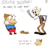 artist:hefess courage_the_cowardly_dog duster game:mother_3 streamer:vinny wess // 1007x942 // 226.9KB