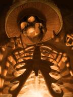 artist:DurianSkeleton skeleton spooky streamer:joel vargshroom // 900x1200 // 278.4KB