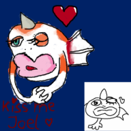 artist:capn game:pokedraw goldeen pokemon streamer:joel // 400x400 // 112.9KB