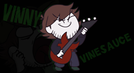 animated guitar red streamer:vinny vinesauce // 980x540 // 3.6MB