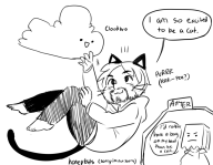 artist:honeybits cat cloudbro game:secrets_of_grindea kawaii streamer:vinny // 933x727 // 292.9KB